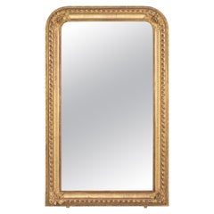 19. Jahrhundert Louis Philippe Französisch vergoldeten Spiegel