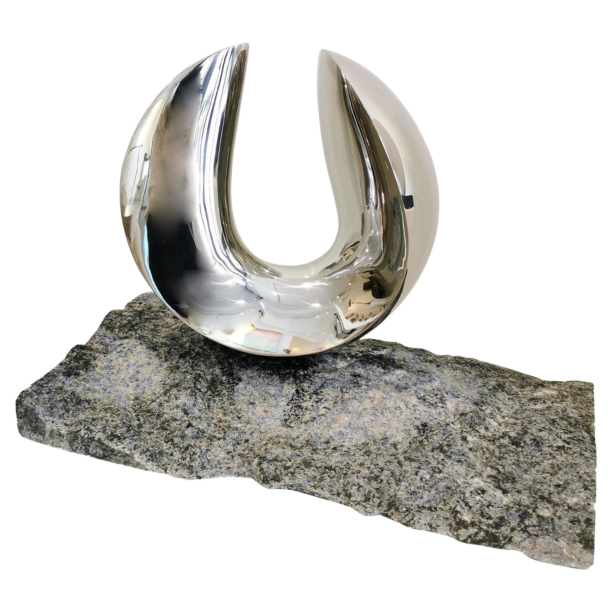 21st Century Abstract Sculpture Ring by Nicolas Bertoux For Sale