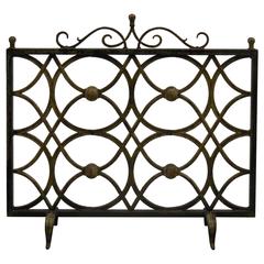 Iron Fireplace Screen