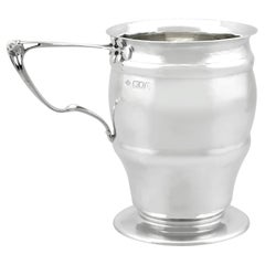 Edwardian Sterling Silber Arts & Craft Becher