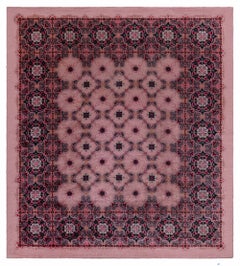 Antique Amsterdam School Design Rug Attributed To KCP De Bazel Executed by KVT