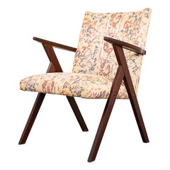 Retro Danish Modern Teak Lounge Chair