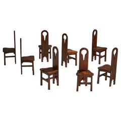 American Designer, Dining Chairs, Pine, USA, 1910s