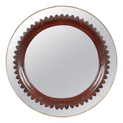 Rare Mirror By Fratelli Marelli