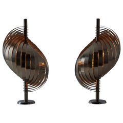 Vintage Table Lamps by Henri Mathieu