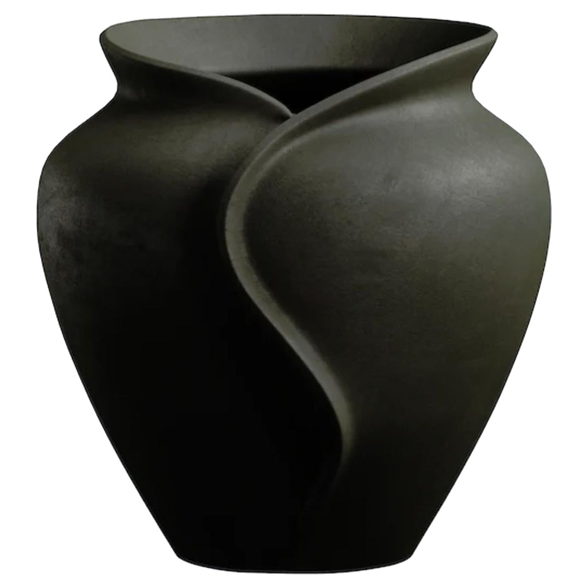 The Collar series, handmade from stoneware, are bold yet sensual in design. The medium planter is just the right size, and the curves and proportion will make a statement in any room styled with a plant or as a stand-alone form.

Available in matte