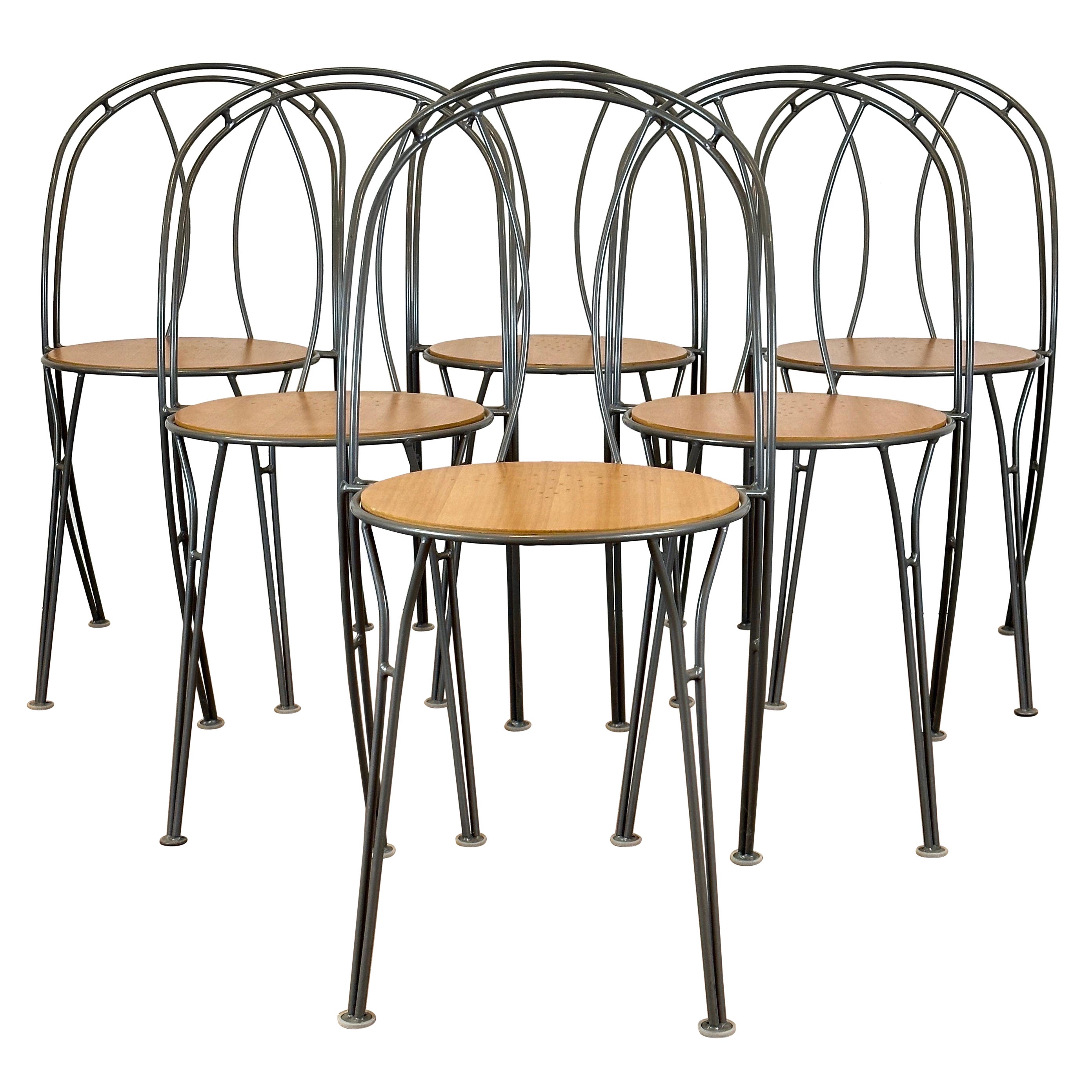 Ensemble de chaises de salle à manger vintage IKEA