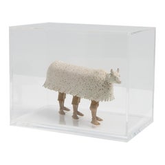 Serie Bumba Meu Boi, scultura folcloristica lunga in resina e acrilico
