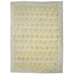 Large Mid-Century Spanish Wool Rug