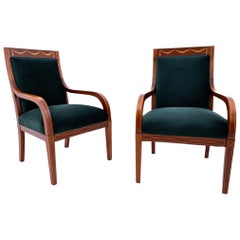 Conjunto de sillones, norte de Europa, hacia 1890.
