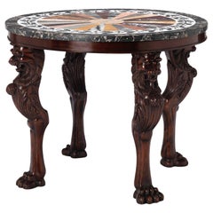 Grand Tour Centre Table in the Regency manner