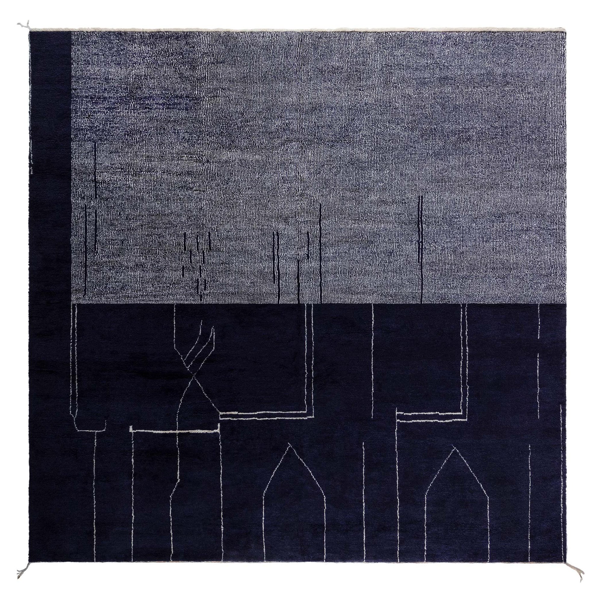 Tapis marocain moderne par Doris Leslie Blau