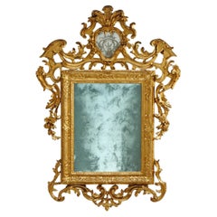 Antique Mirror. Tuscany, second quarter of the 18th century