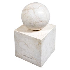 20th Century Dino Gavina Marble Sculture mod. Altare Della Buona Fortuna
