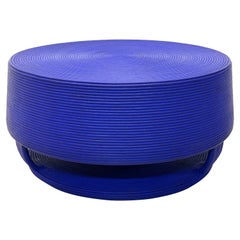 Christian Astuguevieille Afritamu Coffee Table With Yves Klein Blue Finish