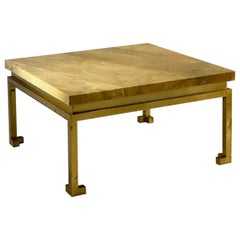 Retro A NEO-CLASSICAL SHABBY-CHIC Side or COFFEE TABLE by MAISON RAMSEY, France 1970