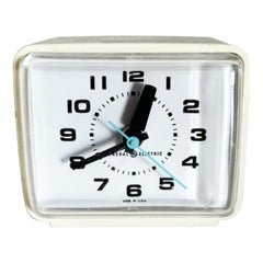 Retro Retro General Electric Table Alarm Clock Model 7369 Teal Blue