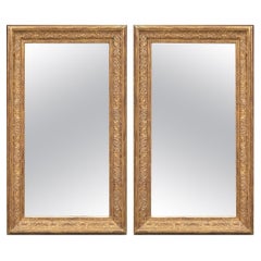 Pair Of Fine Vintage Heydenryk Gilt Framed Mirrors