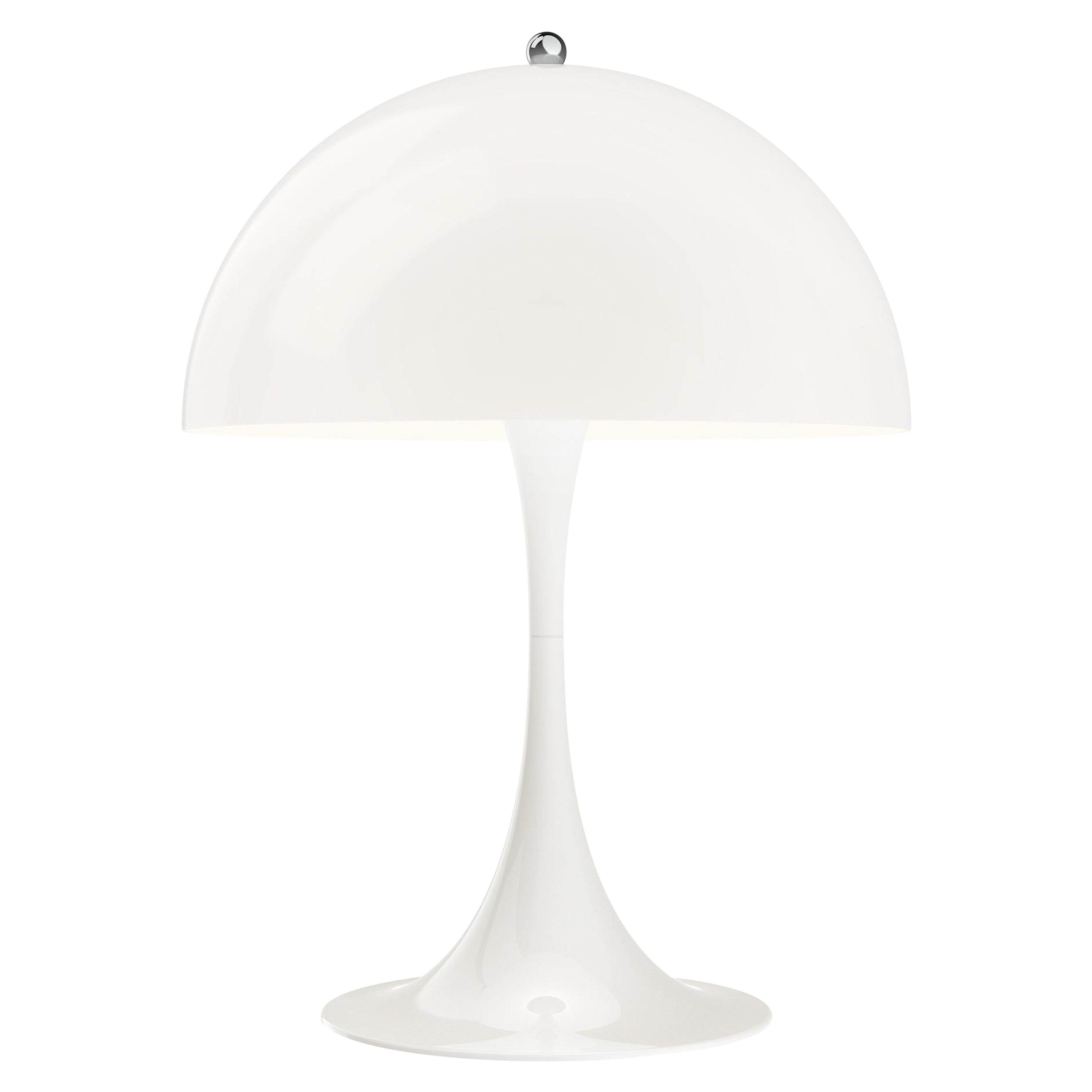 For Sale: White (opal.jpg) Louis Poulsen Panthella 320 Table Lamp by Verner Panton