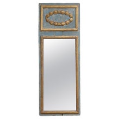 Italienischer Trumeau-Spiegel im Louis-LXI-Stil des 19. Jahrhunderts, Original-Quecksilberglas 