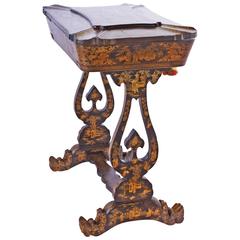 Chinese Export Chinoiserie Work Table