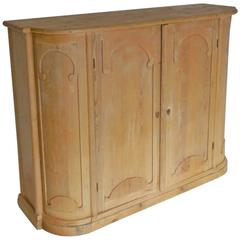 19th Century Swedish Light Blonde Pine  Cabinet