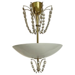 Stunning Lisa Johansson-Pape Chandalier,  1940s