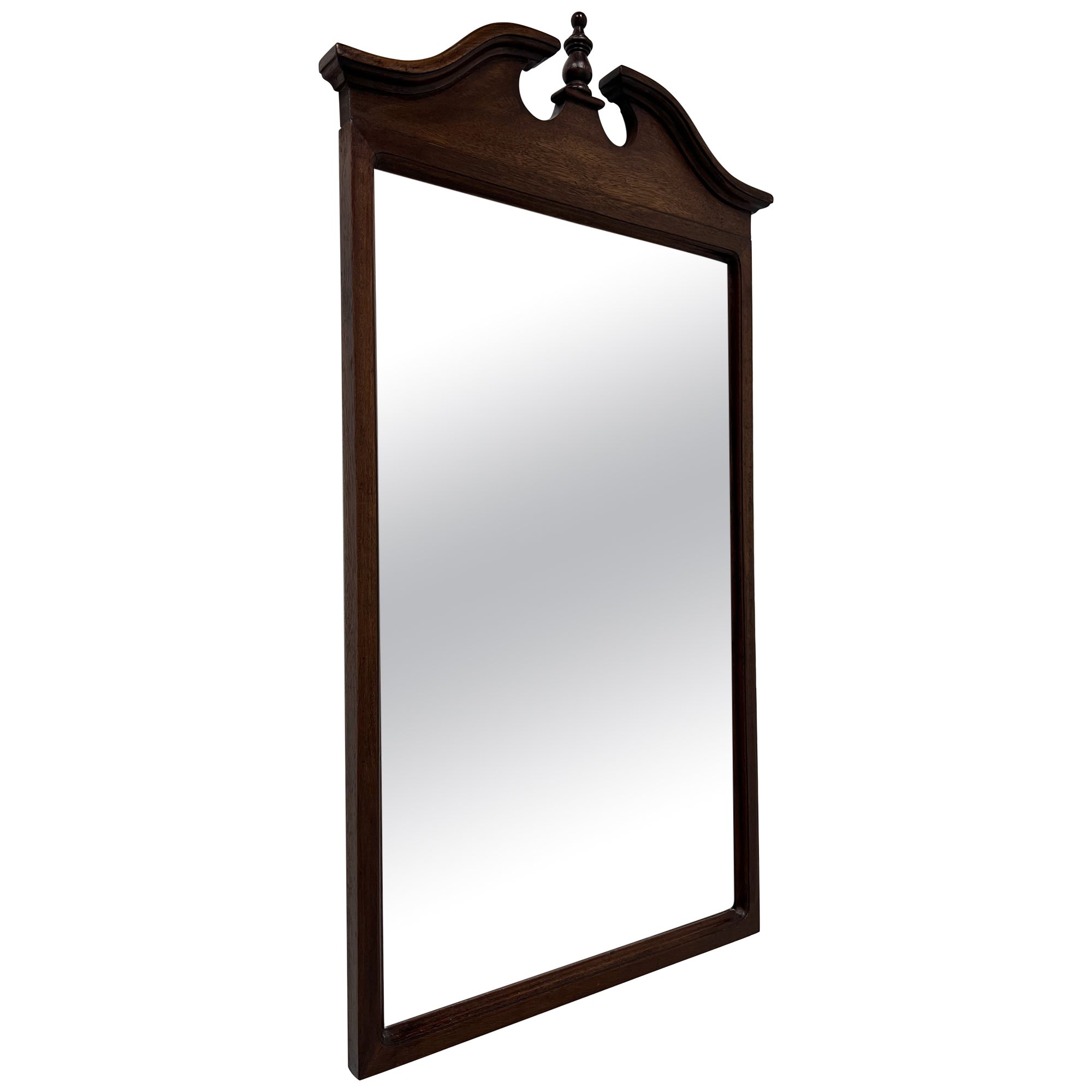 Mid 20th Century Mahogany Traditional Federal Wall Mirror For Sale