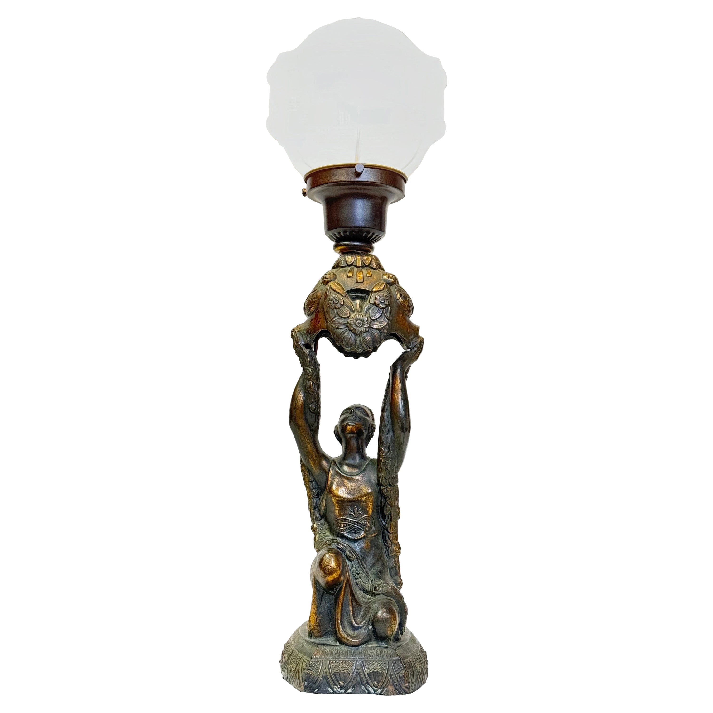 Lampada da tavolo Art Deco Joan Of Arc di La Belle