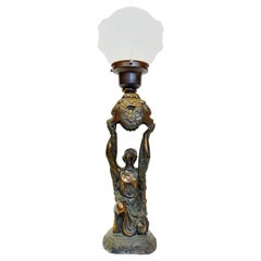 Art Deco Joan Of Arc Table Lamp by La Belle