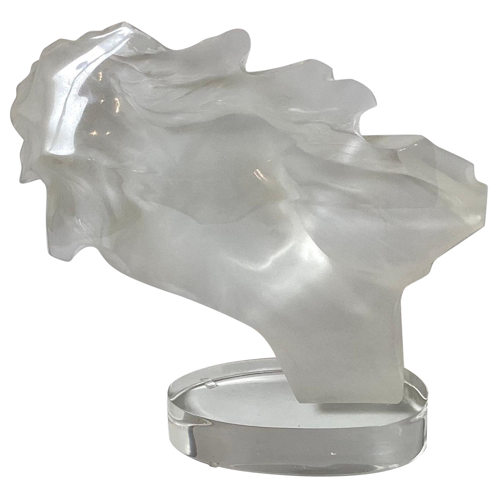 Acrylic Sculpture by Frederic Hart Titled "Firebird" For Sale