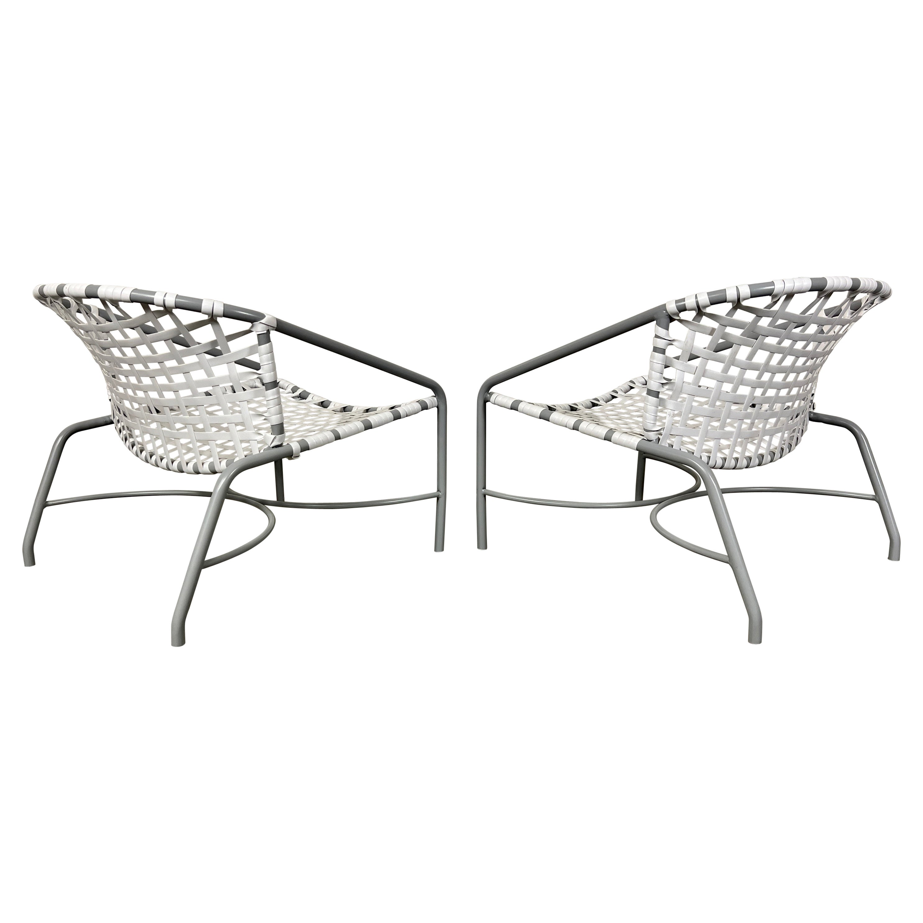 Designed by Tadao Inouye, Kantan Lounge Chairs for Brown Jordan