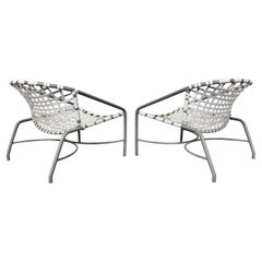 Used Designed by Tadao Inouye, Kantan Lounge Chairs for Brown Jordan
