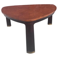 Mid Century Modern Edward Wormley for Dunbar Carpathian Elm Coffee Table