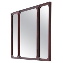 Vintage Mid-Century Wall Mirror by Frode Holm, Danish Modern, 1960s