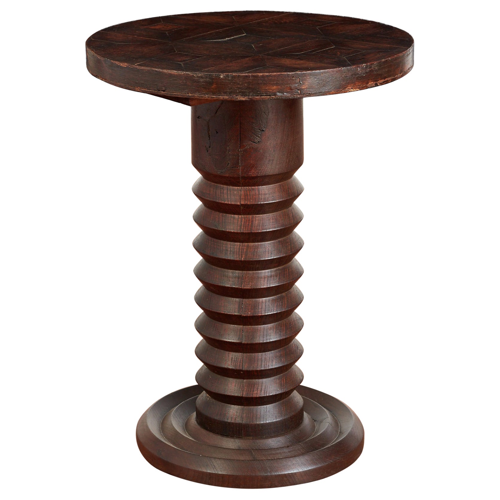 Charles Dudouyt Side Table For Sale