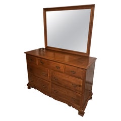 Vintage Kling Colonial Dresser with Mirror