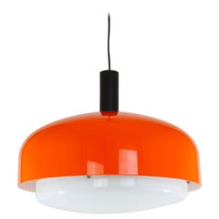 Vintage Large KD62 pendant by Eugenio Gentili Tedeschi for Kartell, 1960s