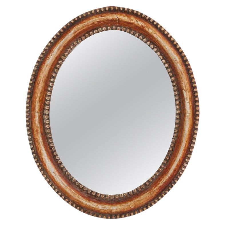 19th Century French Wooden Mirror