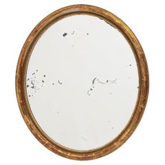 Antique 19th Century French Gilded Wood Mirror