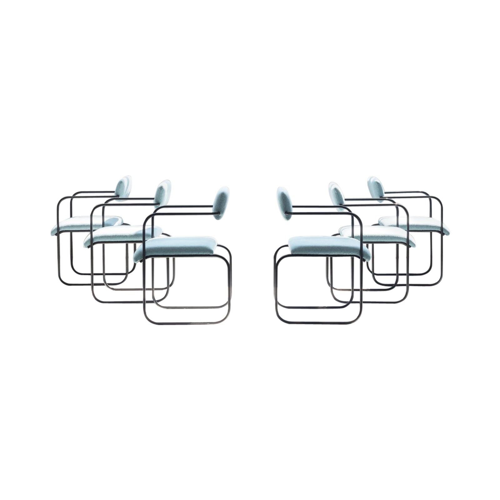 Ensemble de 6 chaises conçues par George Veronda en vente