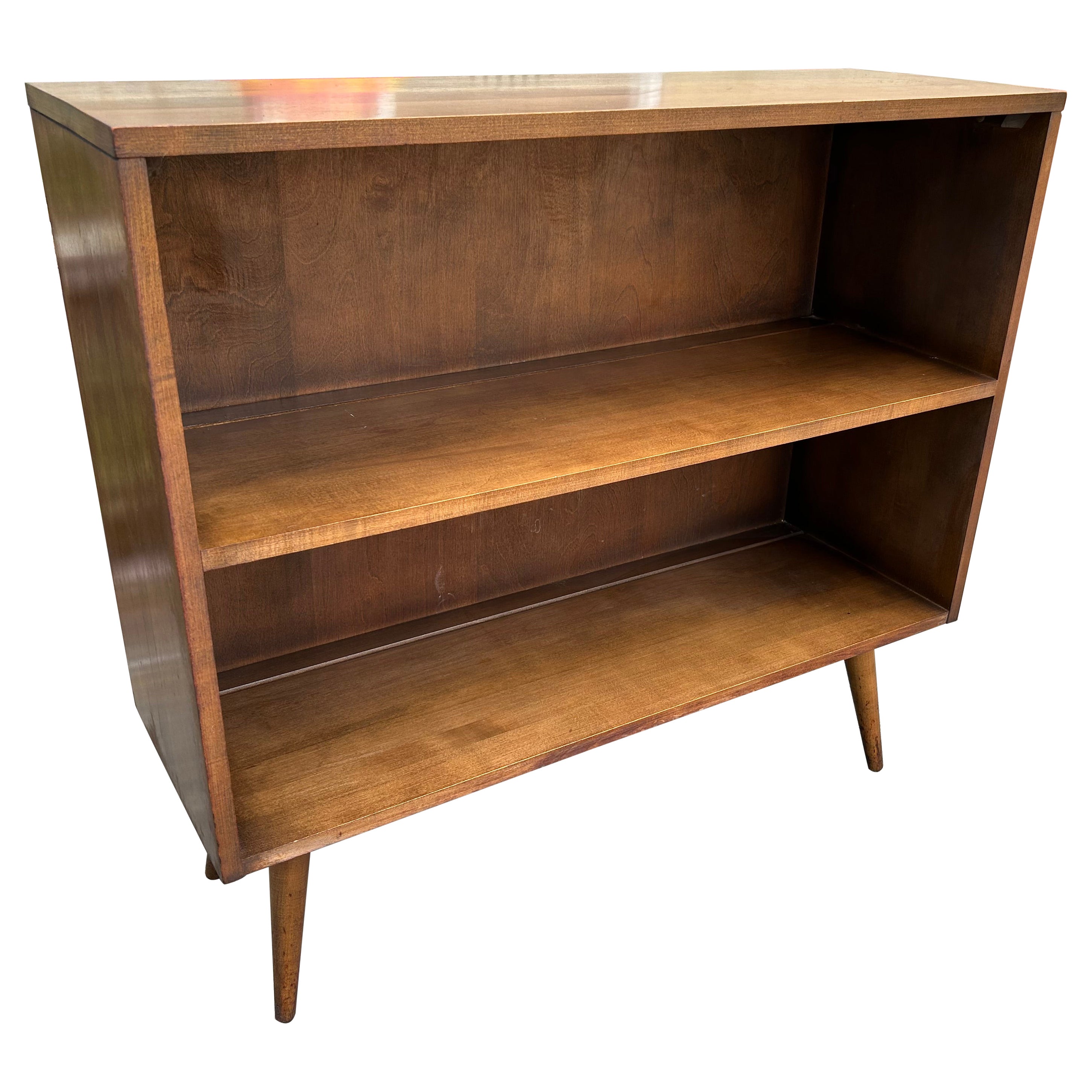 Stylish Mid-Century Small Bookcase by Paul McCobb for Planner Group
