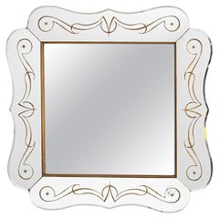 Miroir italien du 20e siècle