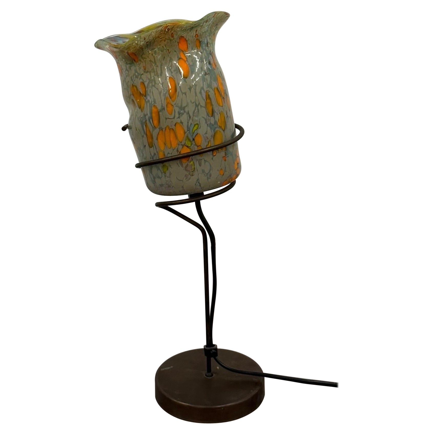 Goto Luminoso Murano Lamp by Barovier and Toso For Sale