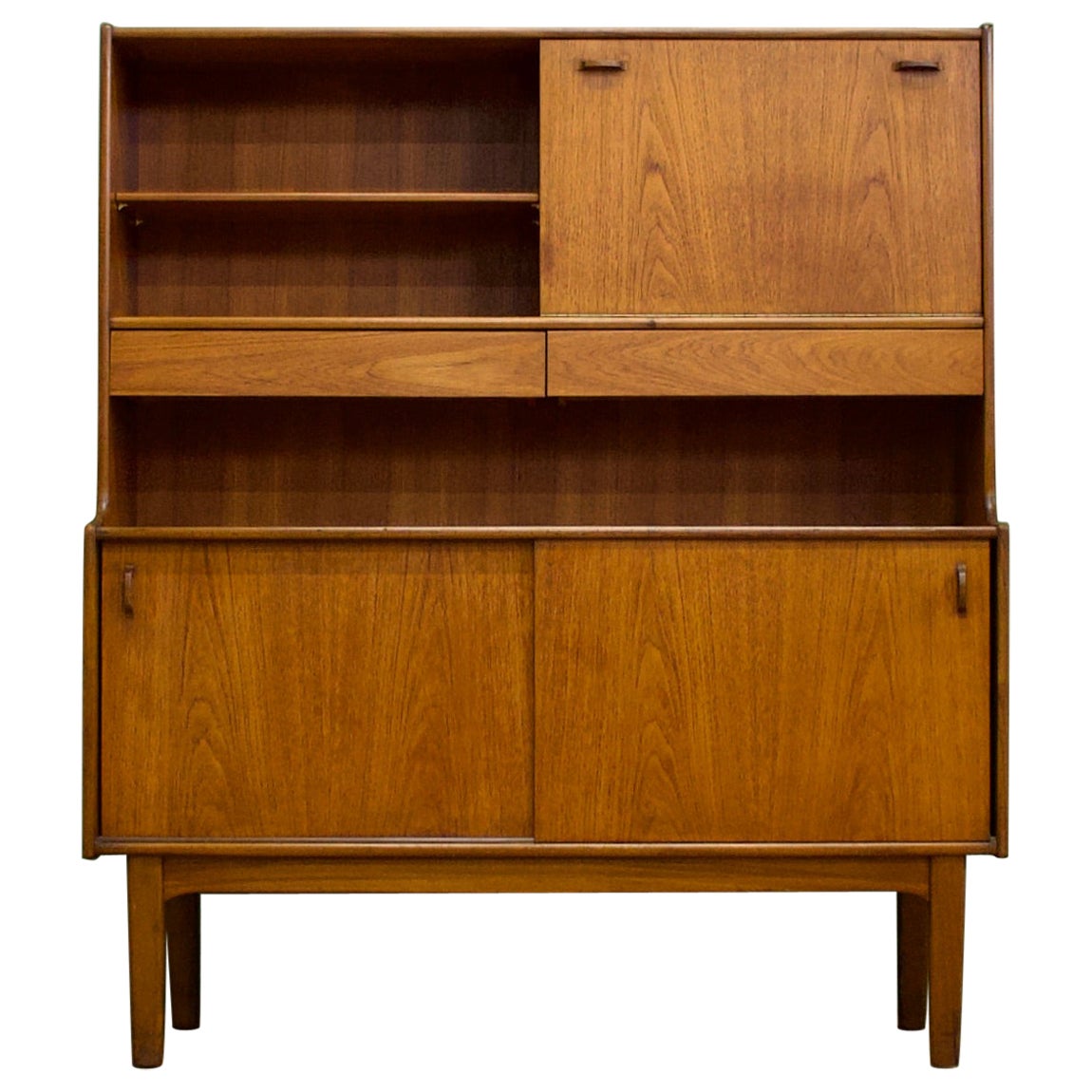 Teak Sideboard or Highboard from Nathan, 1960s For Sale