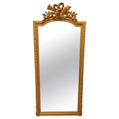 Used A Very Fine Tall 19th Century Giltwood Pier or Dressing Mirror