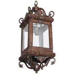 Late 19th Century English Bronze Lantern 12