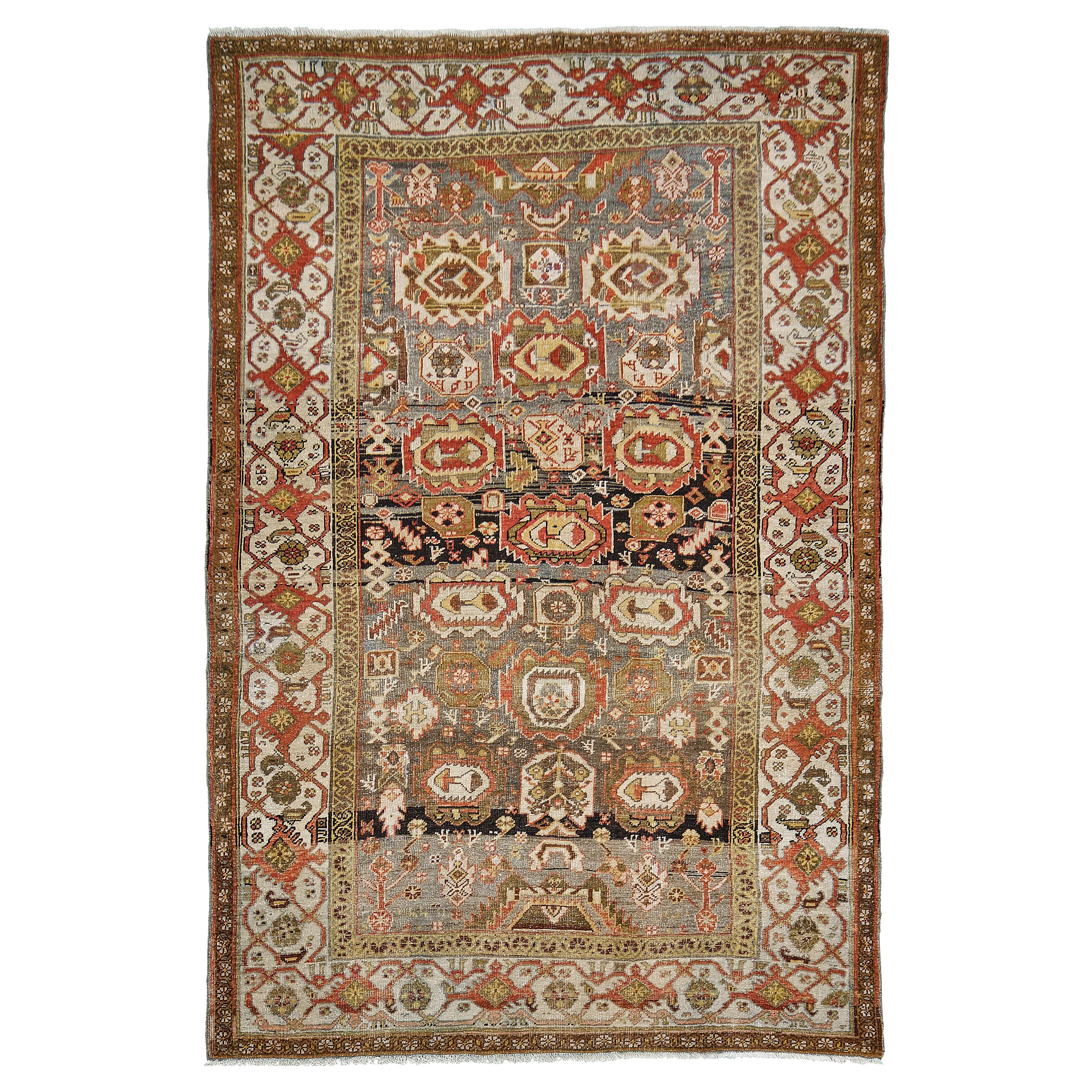 Antique Persian Bidjar 30024 For Sale