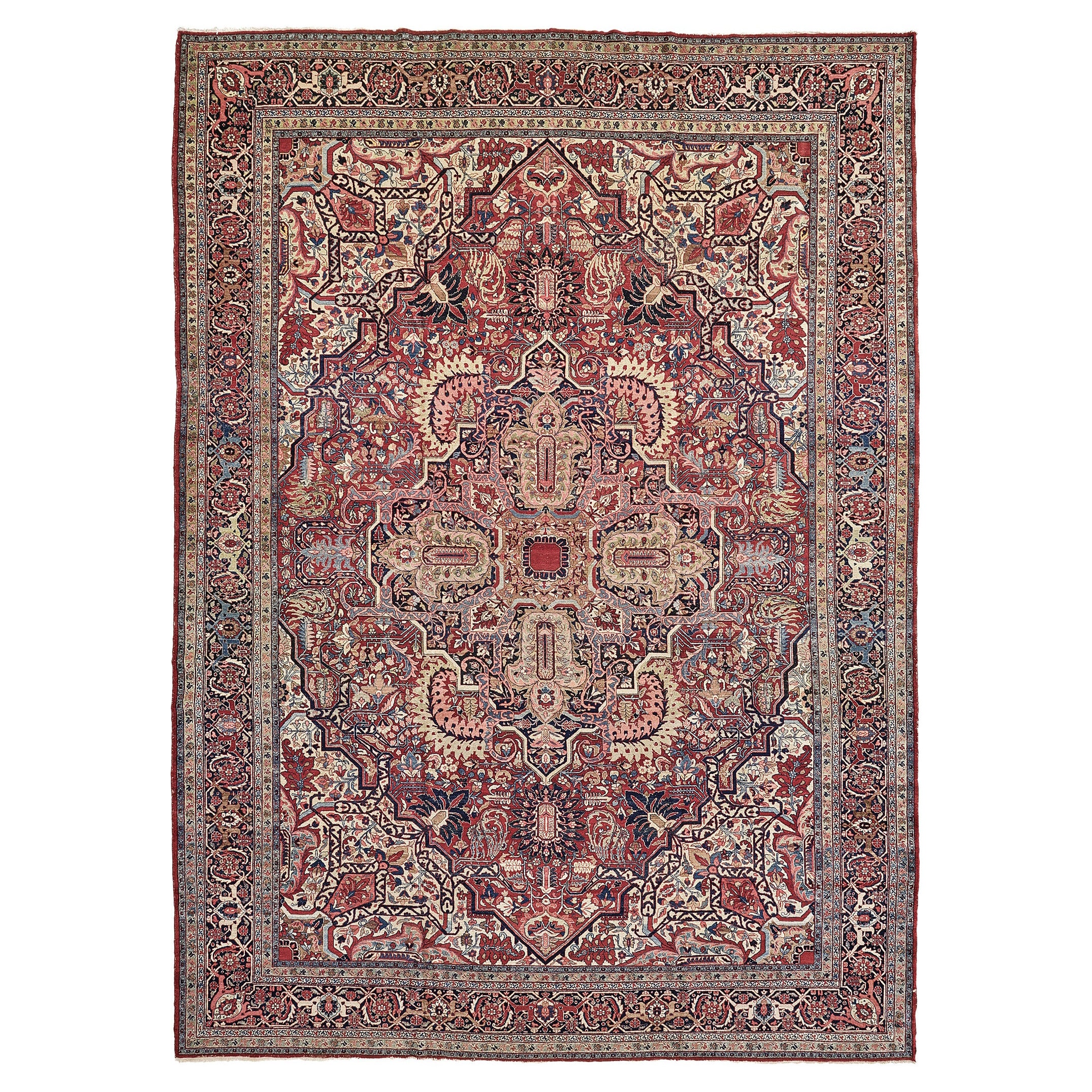 Antique Persian Heriz 30755 For Sale