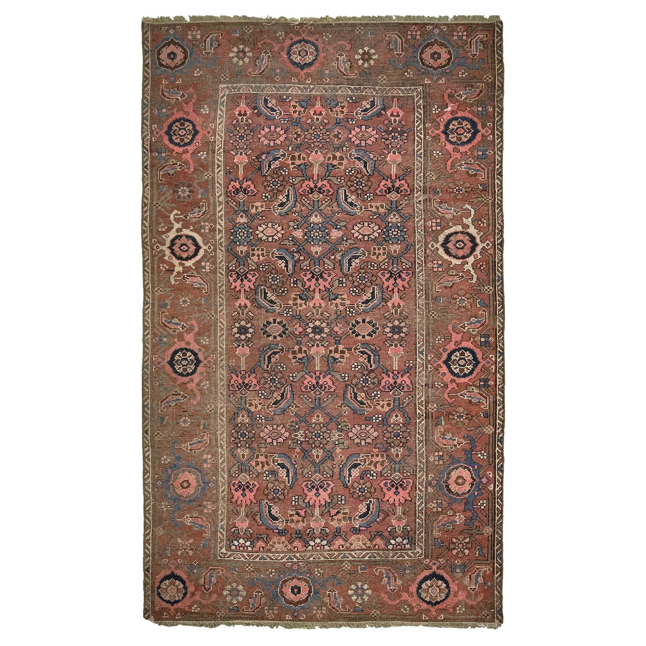 Antiker persischer Bidjar-Teppich 30776 im Angebot